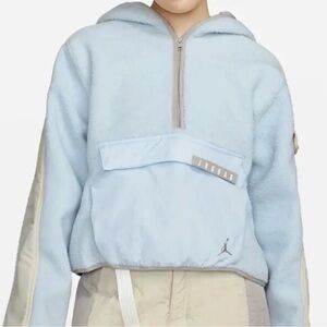 Jordan Women's Light Blue Fleece Jacket